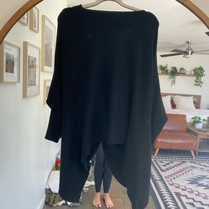 Twisted back sweater